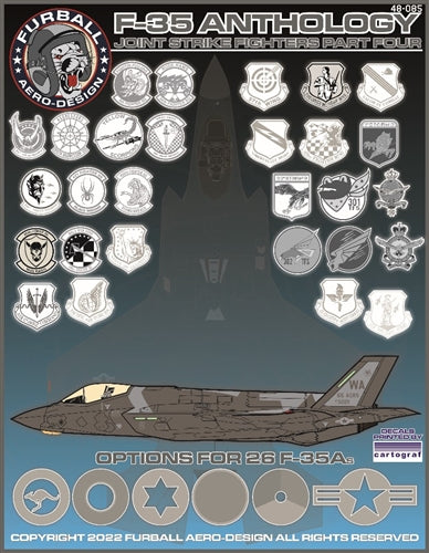 FURBALL 48-085 1/48 F-35A Anthology Part 4