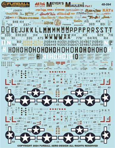 FURBALL 48-094 1/48 P-51 Myers-Møllers Part 1