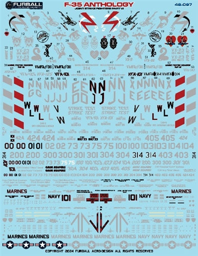 FURBALL 48-097 1/48 F-35C Anthology Part 4