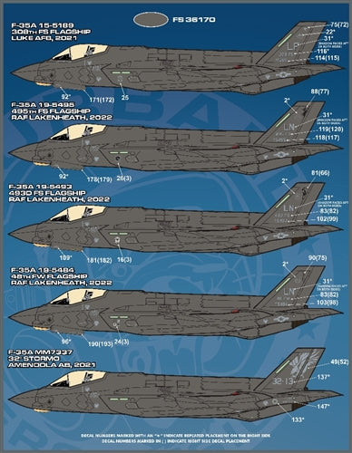 FURBALL 72-012 1/72 F-35A Anthology Part 4