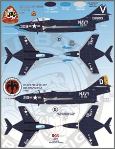 FURBALL FDS-4803 1/48 USN Sea Blue F9F-8 Cougar