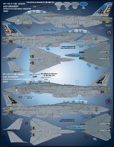 FURBALL FDS-4813 1/48 Tomcat Colors Markings Part V