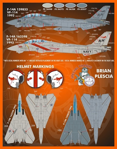 FURBALL F/D&S-4820 1/48 Tomcat Color & Marking Part XI