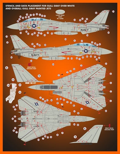 FURBALL F/D&S-4820 1/48 Tomcat Color & Marking Part XI