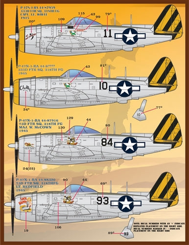 FURBALL F/D&S-4830 1/48 P-47 Coloring and Markings Part 2