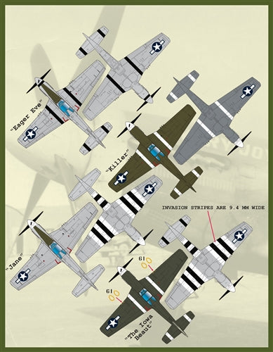 FURBALL F/D&S-4834 1/48 P-51B/C Coloring and Markings Part 1