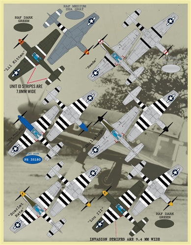 FURBALL F/D&S-4835 1/48 P-51B/C Coloring and Markings Part 2