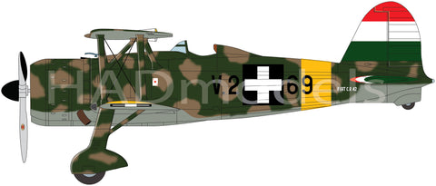 HAD Models 32074 1/32 CR-42 Royal Hungarian Air Force with Cross insignias for ICM kit