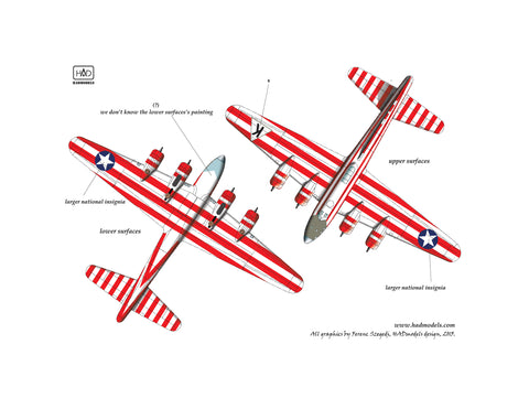 HAD Models 72158 1/72 B-17E Birmingham Blitzkrieg USAAF decal sheet