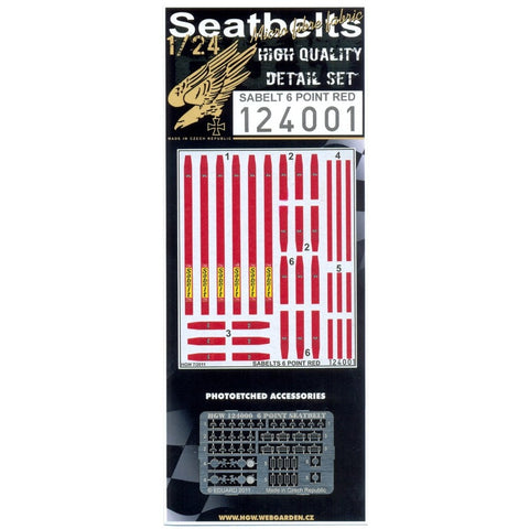 HGW 124001 1/24 Sabelt Red - Six Point