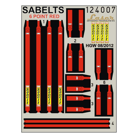 HGW 124007 1/24 Sabelt Red - Six Point