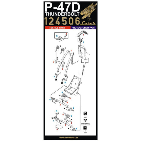HGW 124506 1/24 P-47D Thunderbolt