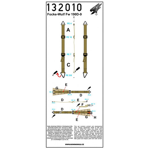HGW Models 132010 1/32 Focke-Wulf Fw 190D-9 2 sets | Hasegawa, Revell
