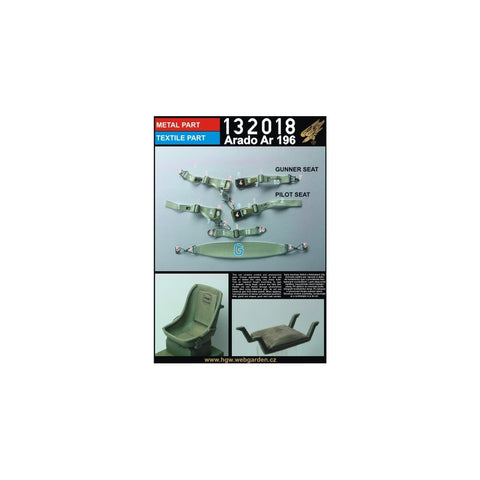HGW Models 132018 1/32 Arado Ar 196 + Resin Seats pilot + gunners seats + maps | Revell