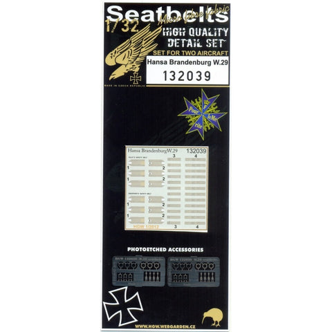 HGW Models 132039 1/32 Hansa Brandenburg W.29 2 sets | Wingnut Wings