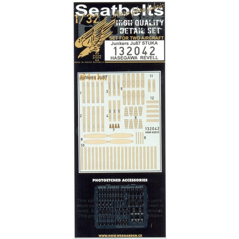 HGW Models 132042 1/32 Junkers Ju 87D/Ju 87G Stuka 2 sets | Hasegawa, Revell