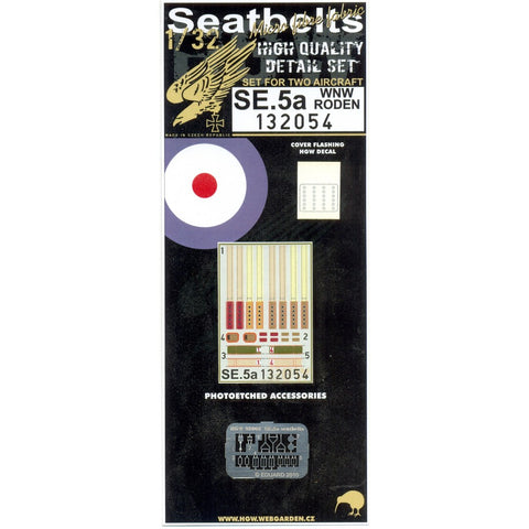 HGW Models 132054 1/32 SE.5a 2 sets | Wingnut Wings, Roden