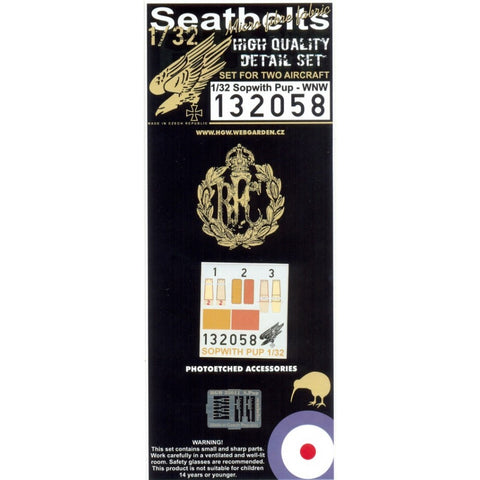 HGW Models 132058 1/32 Sopwith Pup 2 sets | Wingnut Wings