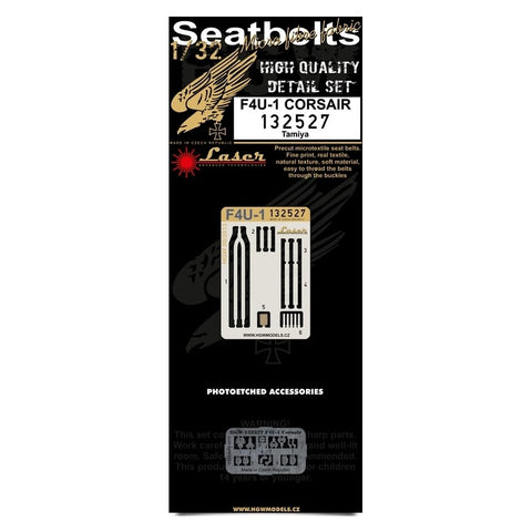 HGW Models 132527 1/32 F4U-1 Corsair pre-cut (laser) | Tamiya