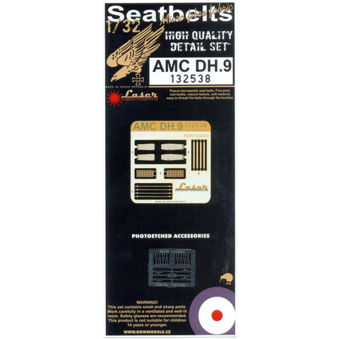 HGW Models 132538 1/32 AMC DH.9 pre-cut (laser) | Wingnut Wings