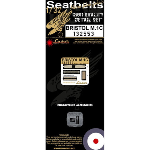 HGW Models 132553 1/32 Bristol M.1C pre-cut (laser) | Special Hobby