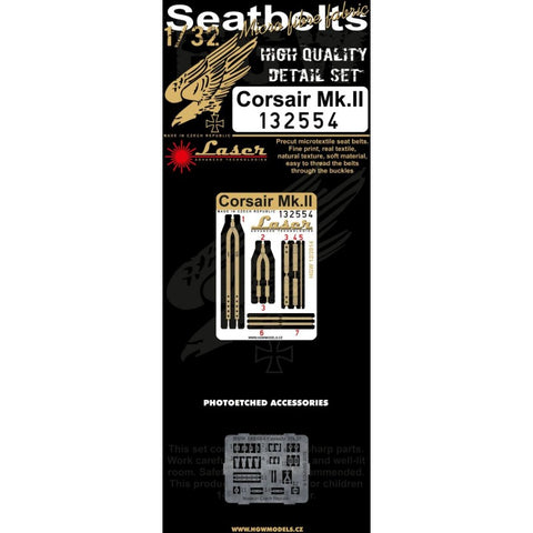 HGW Models 132554 1/32 Corsair Mk.II pre-cut (laser)
