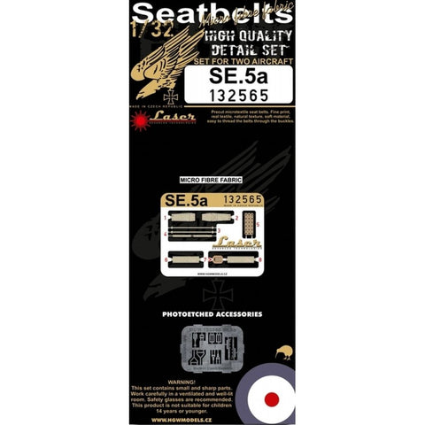 HGW Models 132565 1/32 SE.5a pre-cut (laser) | Wingnut Wings