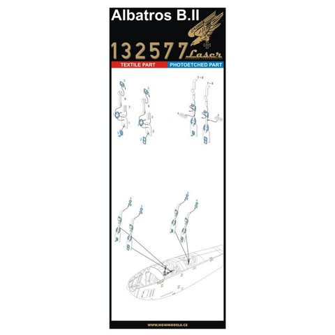 HGW Models 132577 1/32 Albatros B.II pre-cut (laser) | Wingnut Wings
