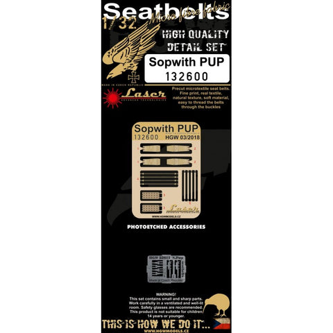 HGW Models 132600 1/32 Sopwith Pup pre-cut (laser) | Wingnut Wings