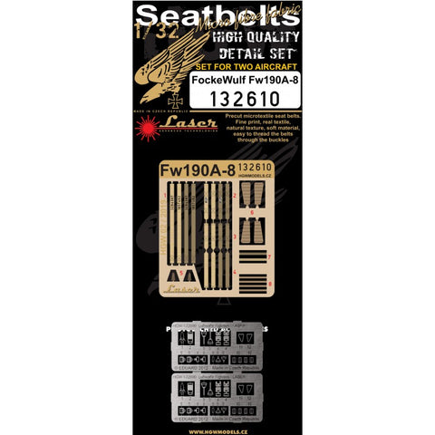 HGW Models 132610 1/32 Focke Wulf Fw 190A-8 pre-cut (laser)