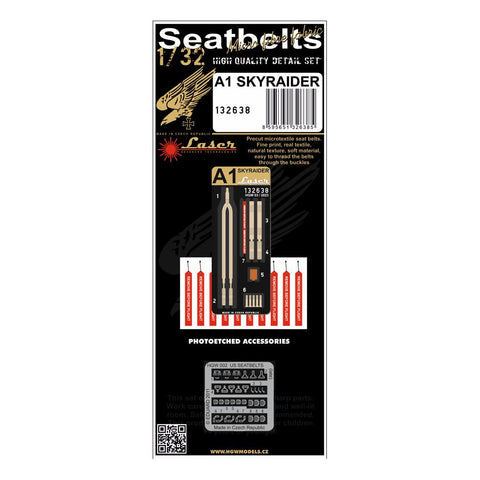 HGW Models 132638 1/32 A1 Skyraider pre-cut (laser)