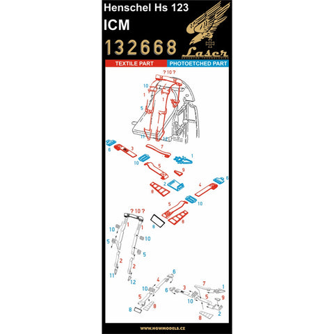 HGW 132668 1/32 Henschel Hs 123