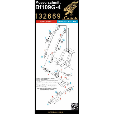 HGW 132669 1/32 Bf109G-4