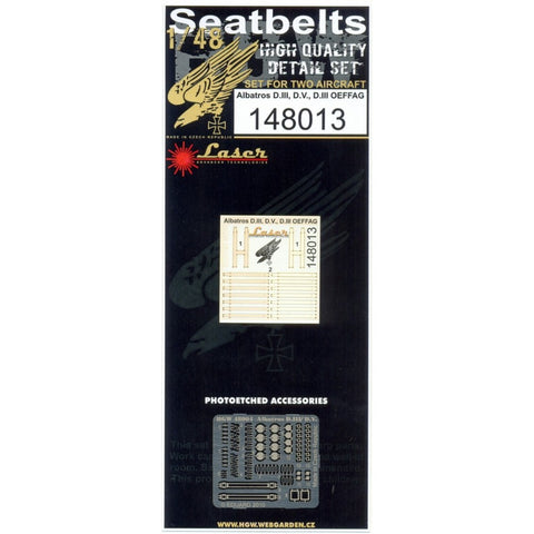 HGW Models 148013 1/48 Albatros D.V / D.Va / D.III / OEFFAG 2 sets