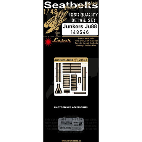 HGW Models 148546 1/48 Junkers Ju 88 pre-cut (laser)