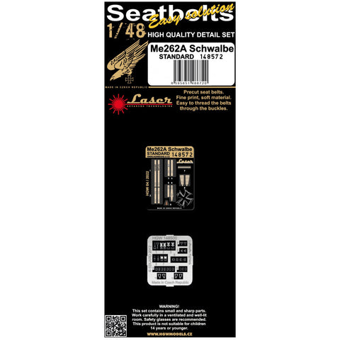 HGW Models 148572 1/48 Me262A Schwalbe (Standard) pre-cut (laser)