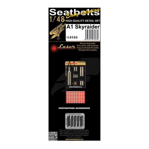 HGW Models 148586 1/48 A1 Skyraider pre-cut (laser)