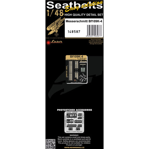 HGW Models 148587 1/48 Bf 109K-4 Orlon (Ersatz) pre-cut (laser)