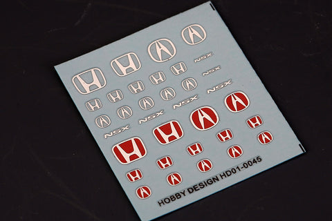 Hobby Design HD01-0045 1/24 Honda NSX Metal Logo
