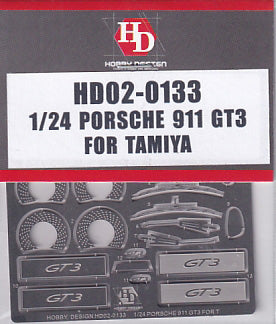 Hobby Design HD02-0133 1/24 Porsche 911 GT3 Detail-Up Set (for Tamiya)