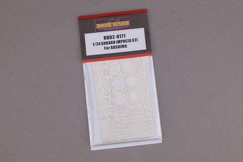 Hobby Design HD02-0171 1/24 Subaru Impreza WRX STI Detail-Up Set (for Aoshima)