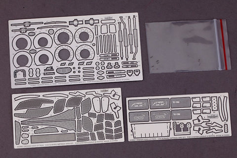 Hobby Design HD02-0178 1/24 Subaru Impreza WRX STI Detail-Up Set (for Aoshima 050545/050552) (Photo-etched parts + Metal parts)