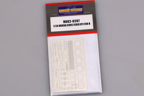 Hobby Design HD02-0207 1/24 Honda Civic Ferio VTi Detail-Up Set (for Hasegawa)