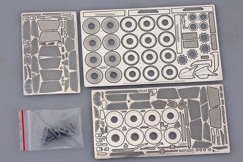 Hobby Design HD02-0213 1/24 Lamborghini Aventador LP700-4 Detail-Up Set (for Aoshima) (Photo-etched parts + Resin)