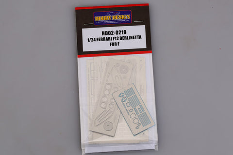 Hobby Design HD02-0219 1/24 Ferrari F12berlinetta Detail-Up Set (for Fujimi)