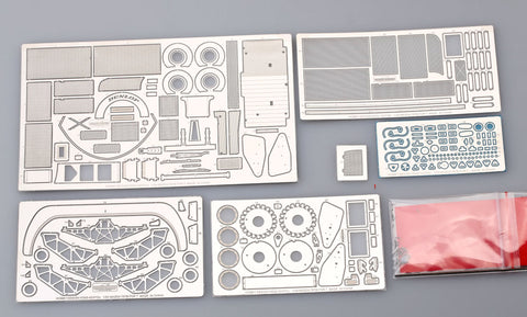Hobby Design HD02-0237 1/24 Mazda 787B Detail-Up Set (for Tamiya) (Photo-etched parts + Metal parts + Resin)