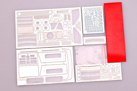 Hobby Design HD02-0256 1/24 Lancia 037 Rally Detail-Up Set (for Hasegawa) (Photo-etched parts + Resin + Metal parts)