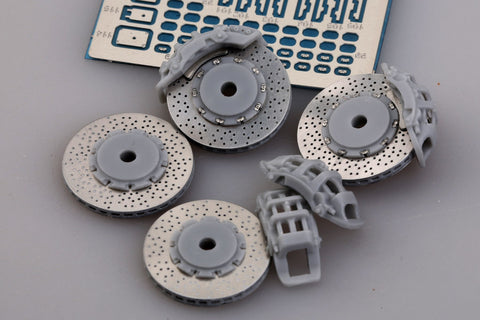 Hobby Design HD02-0271 1/24 LaFerrari Detail-Up Set (for Tamiya 24333) (Photo-etched parts + Resin)