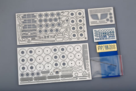 Hobby Design HD02-0275 1/24 McLaren F1 GTR Longtail Detail-Up Set (for Fujimi) (Photo-etched parts + Metal parts)