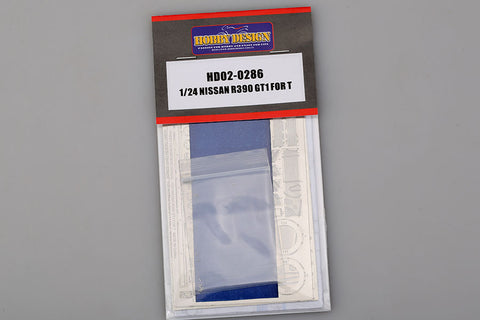 Hobby Design HD02-0286 1/24 Nissan R390 GT1 Detail-Up Set (for Tamiya) (Photo-etched parts + Metal parts)